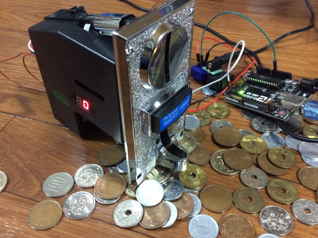 マルチコインセレクター を使ってarduinoで硬貨を判別してみよう - こ